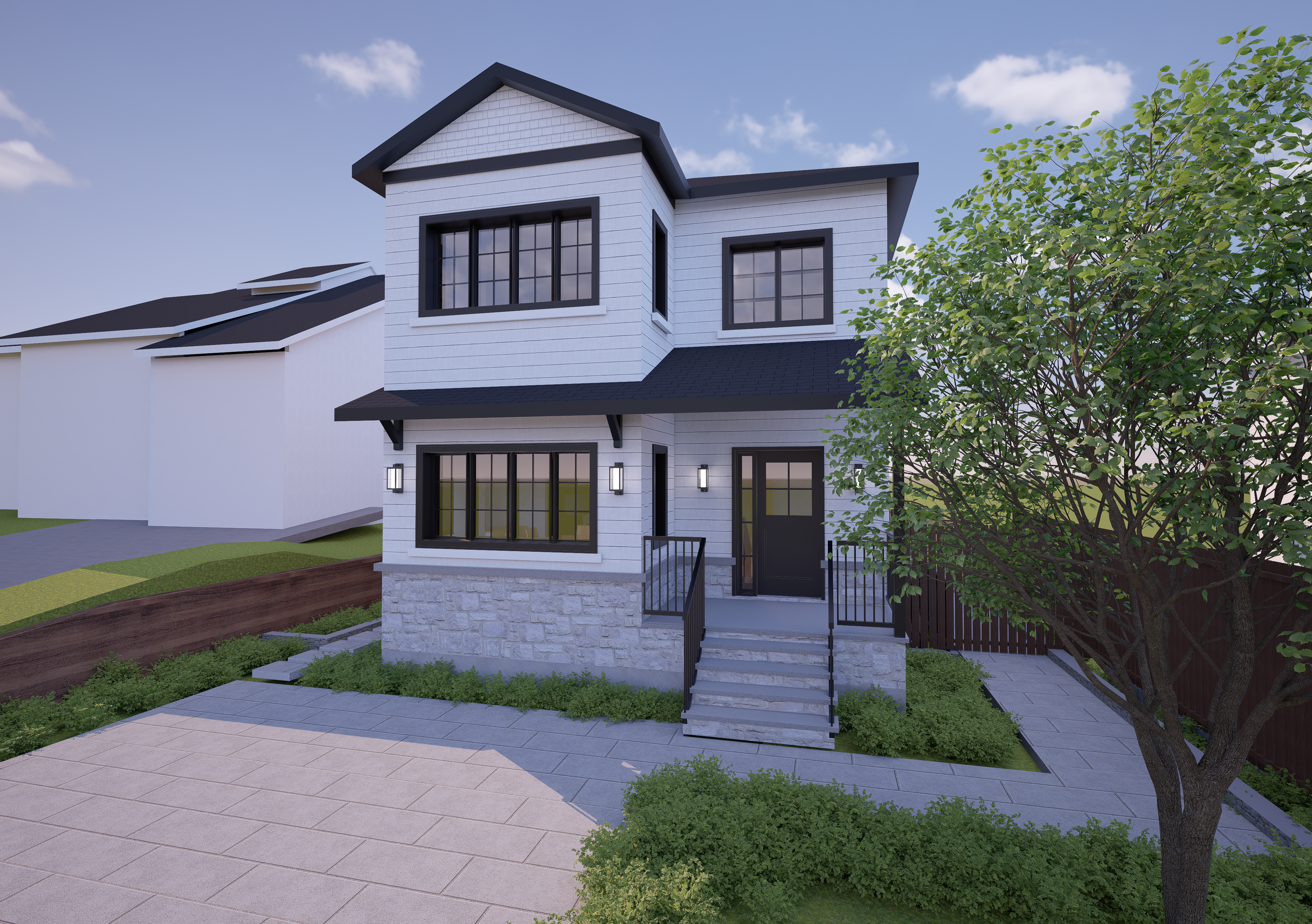Pointe-Claire Residence — custom home design in the West Island, Montréal